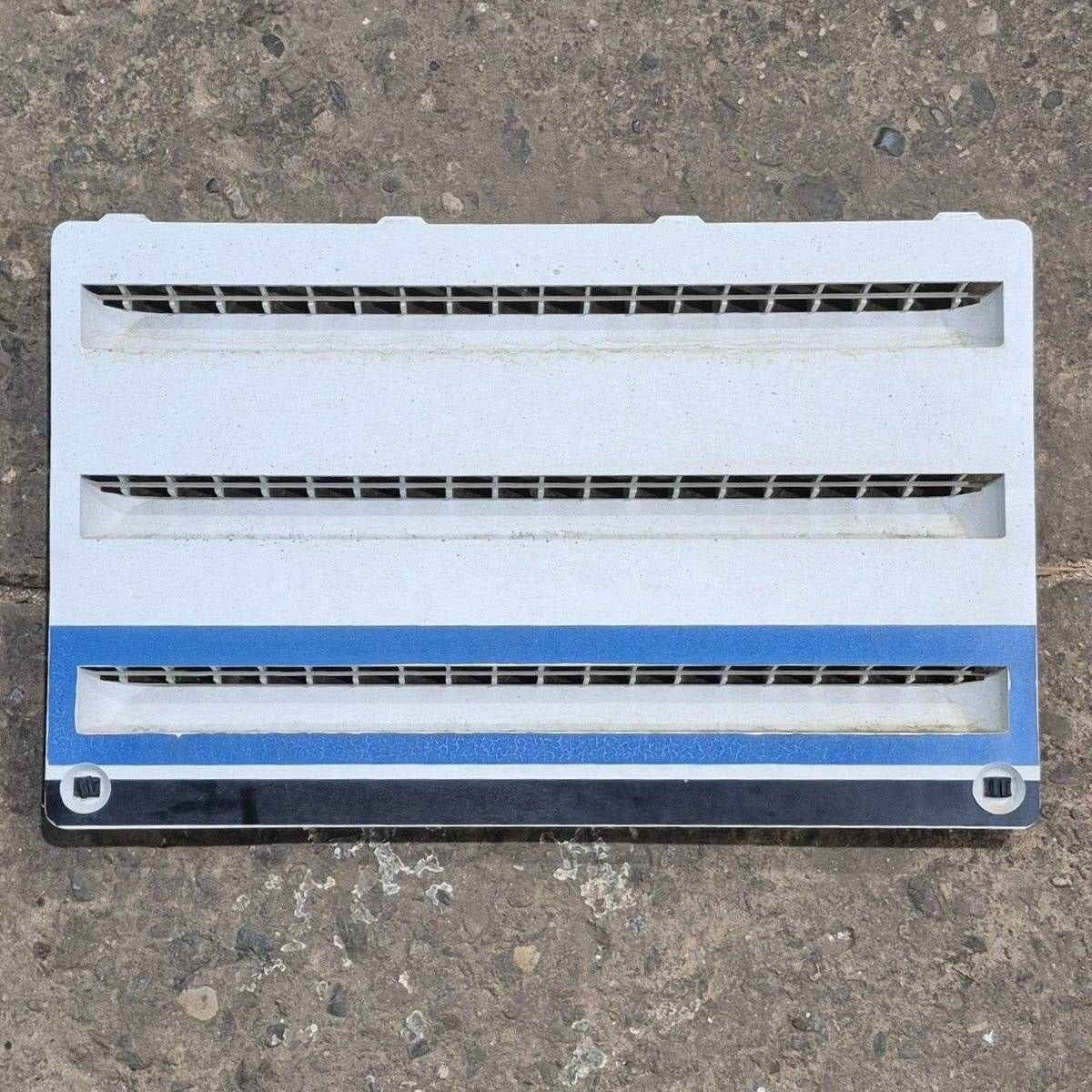 Used Dometic Air Intake Side Refrigerator Vent, Off White, No Frame - 3102277.021 - Louver Vents