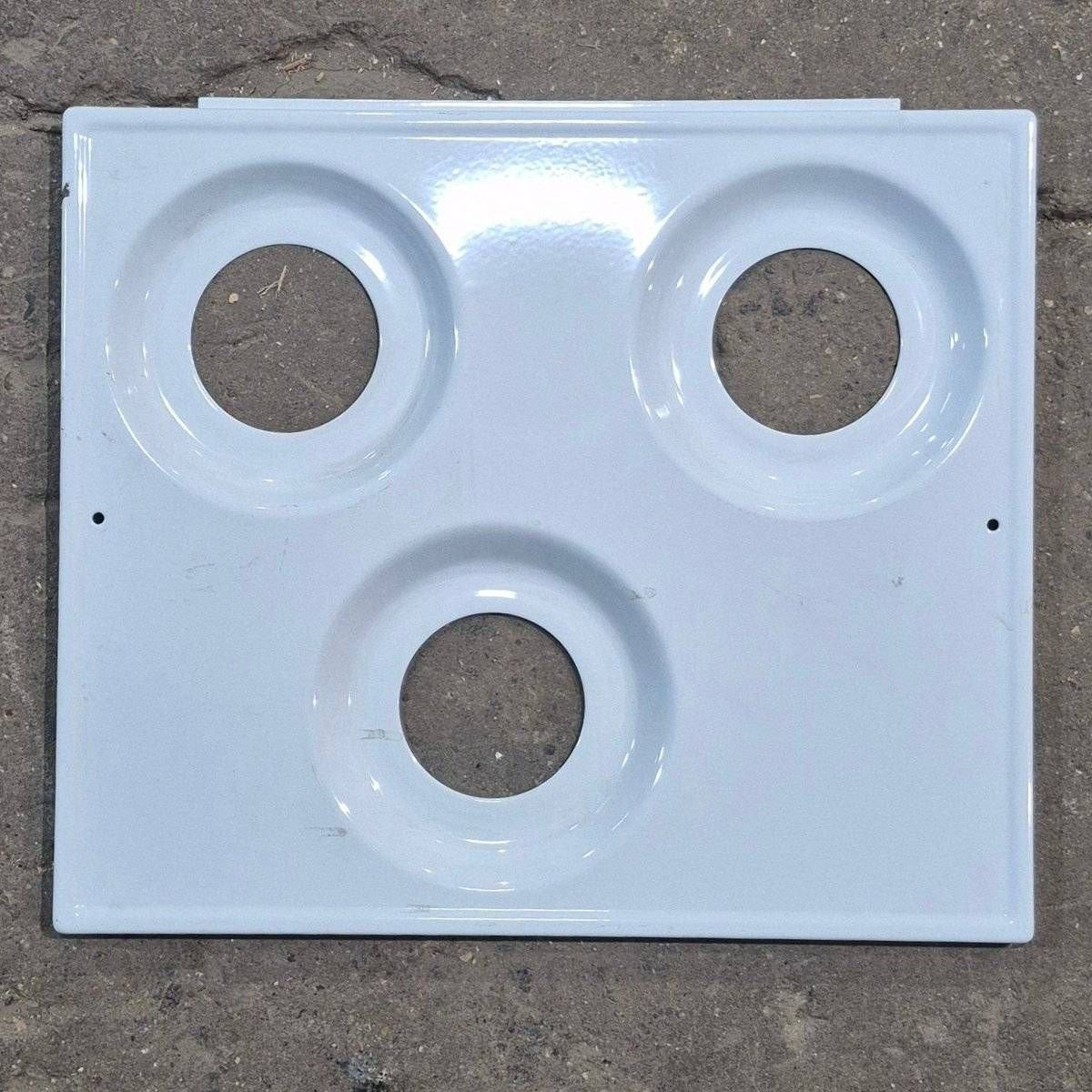 Used Atwood/ Wedgewood 3-Burner Main Top, White - 53584 - Main Top