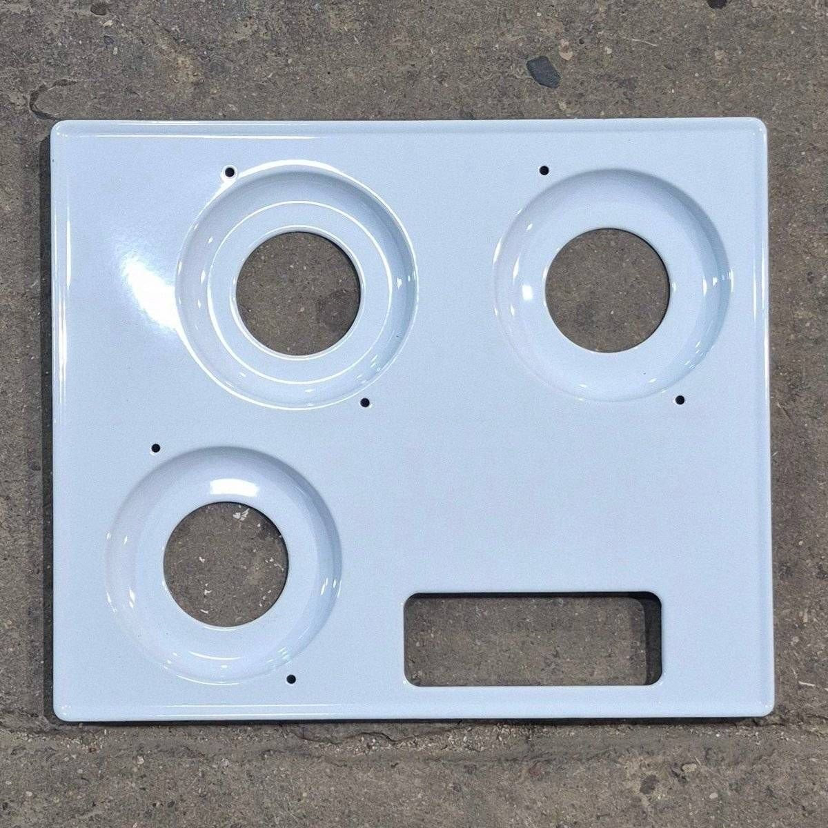 Used Atwood Wedgewood Cooktop Maintop, White - 52394 - Main Top