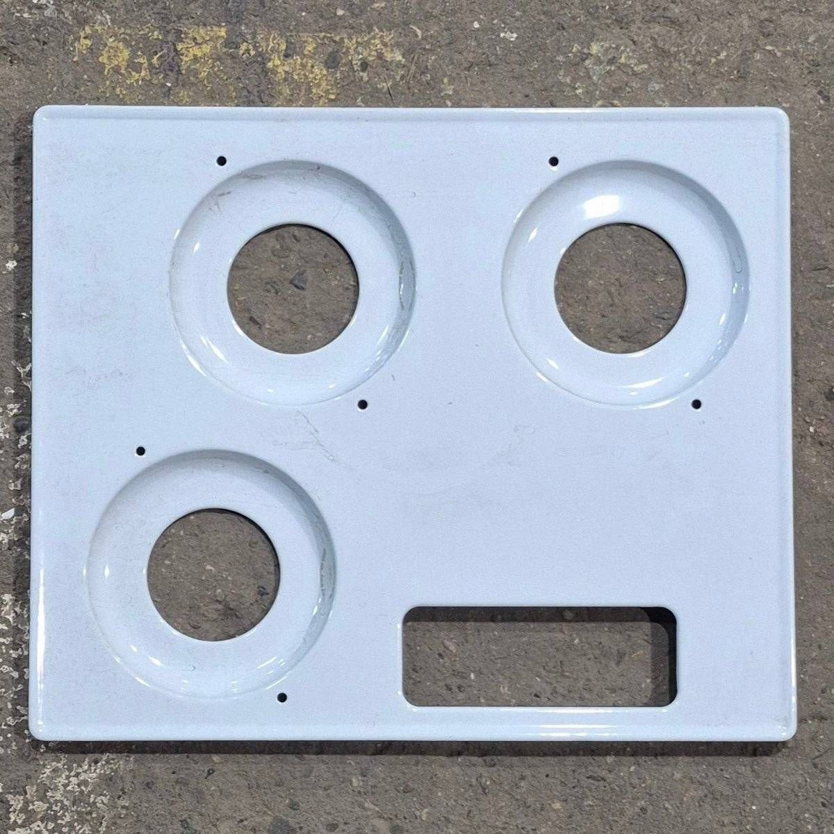 Used Atwood Wedgewood Cooktop Maintop, White - 52394 - Main Top