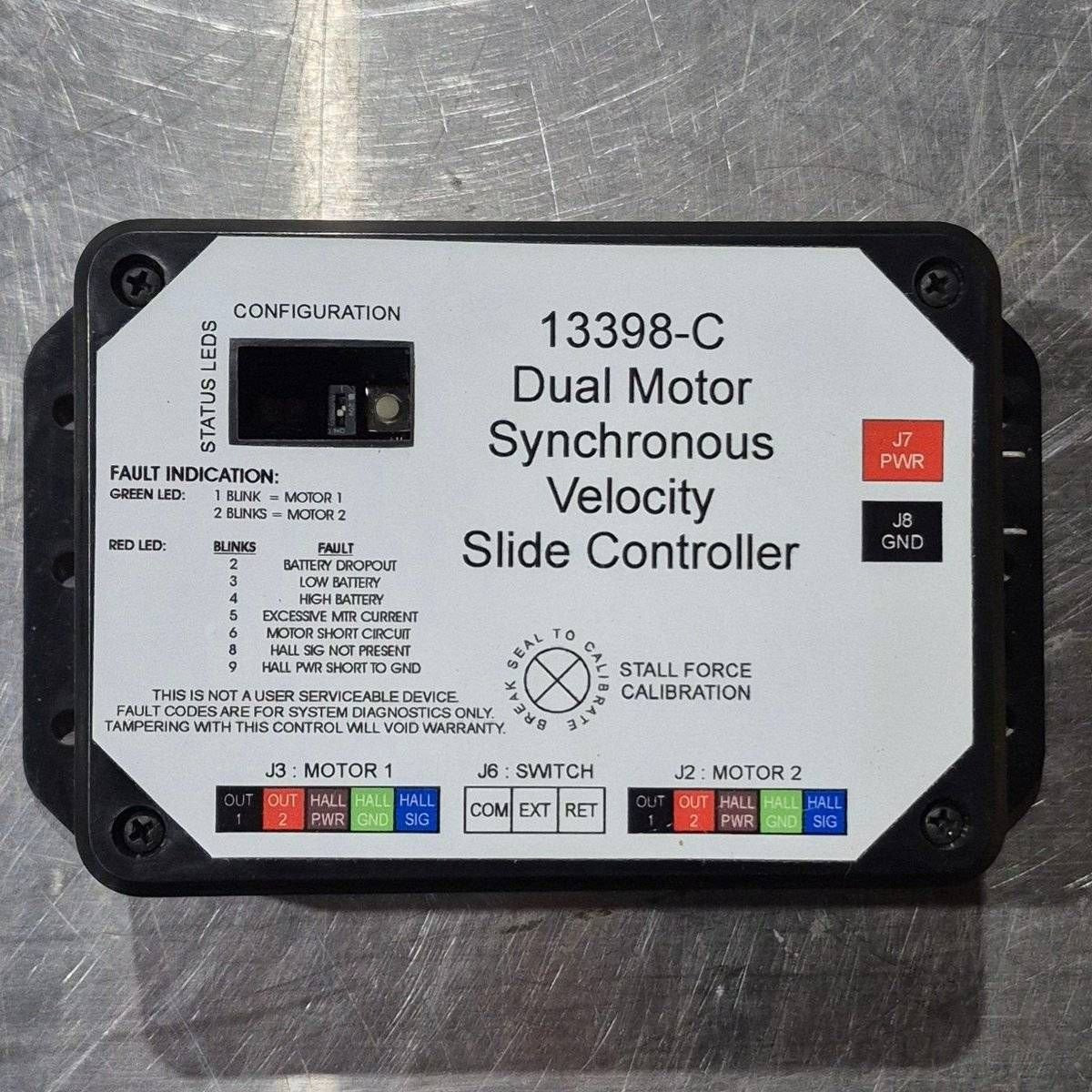Used Lippert/ Power Gear Slide Current Limiter Control - 211852 , 13398-C - Slide Out Electronics