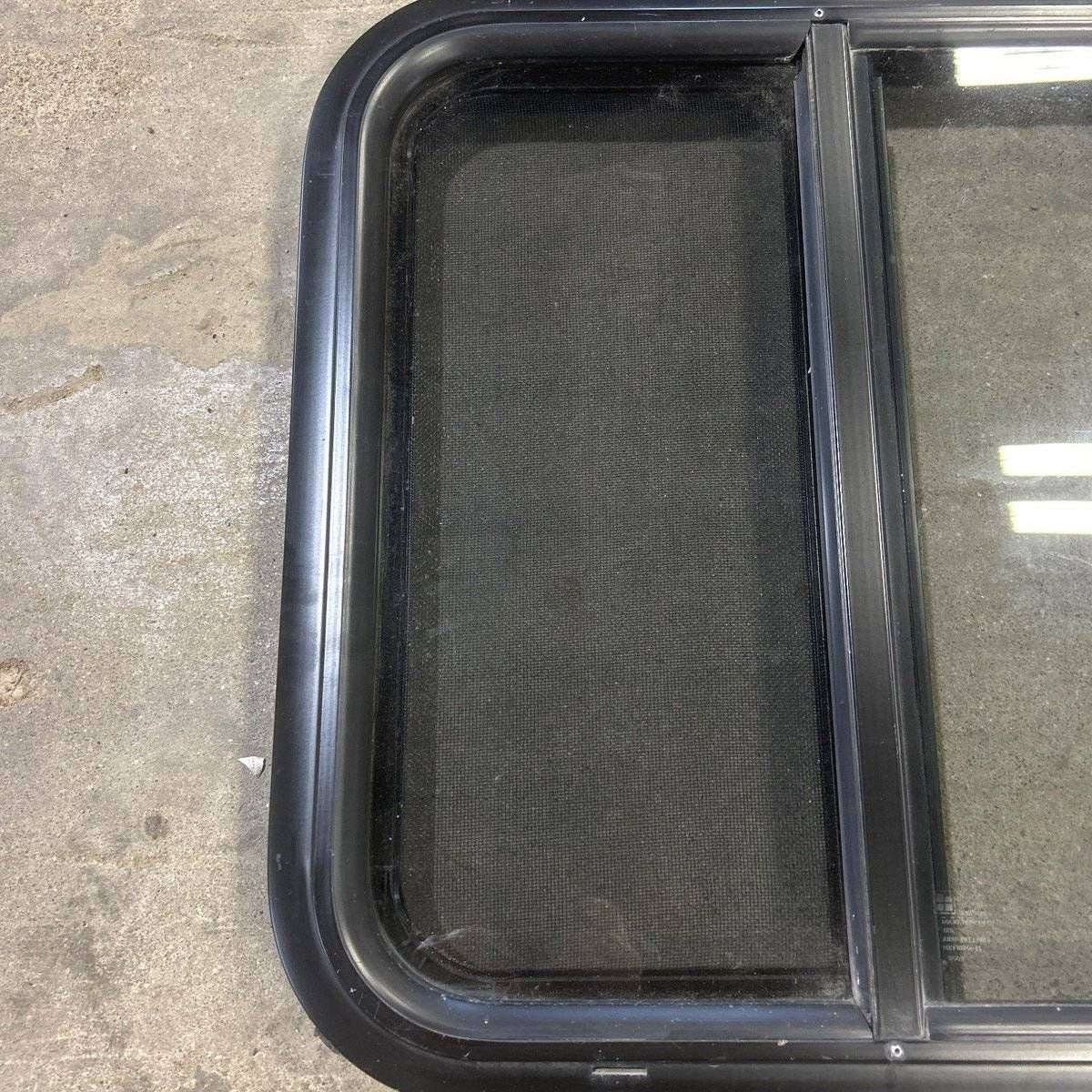 Used Black Radius Opening Window - 19.875 X 19.875 X 1.875 - Photo 2