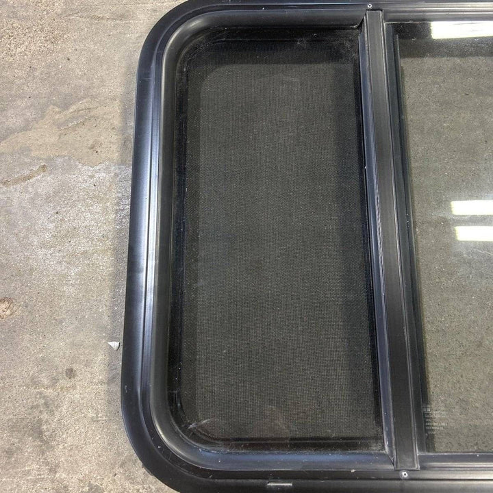 Used Black Radius Opening Window - 19.875 X 19.875 X 1.875 - Photo 2