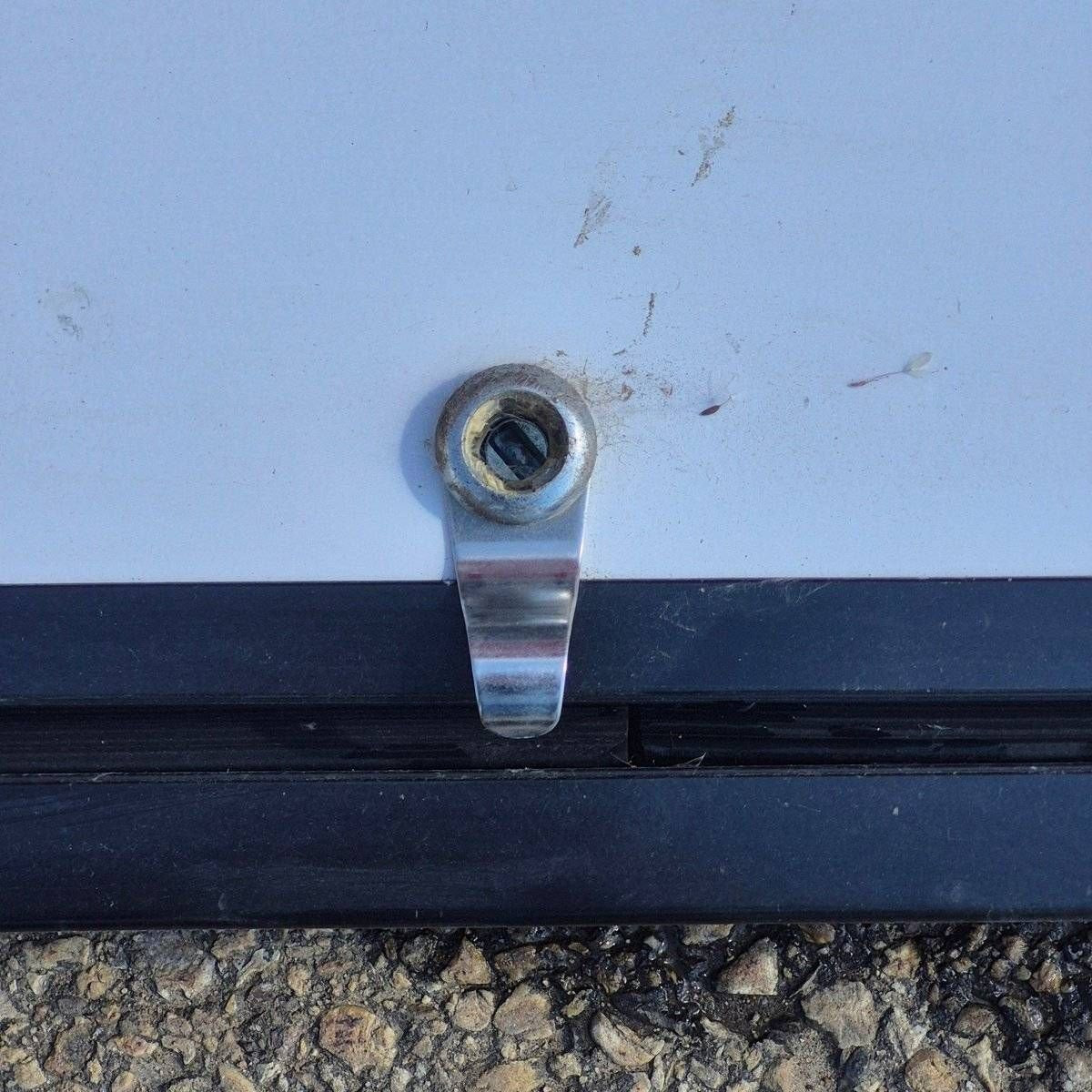 Used Radius Cornered Outdoor Kitchen Compartment Door - 65 5/8