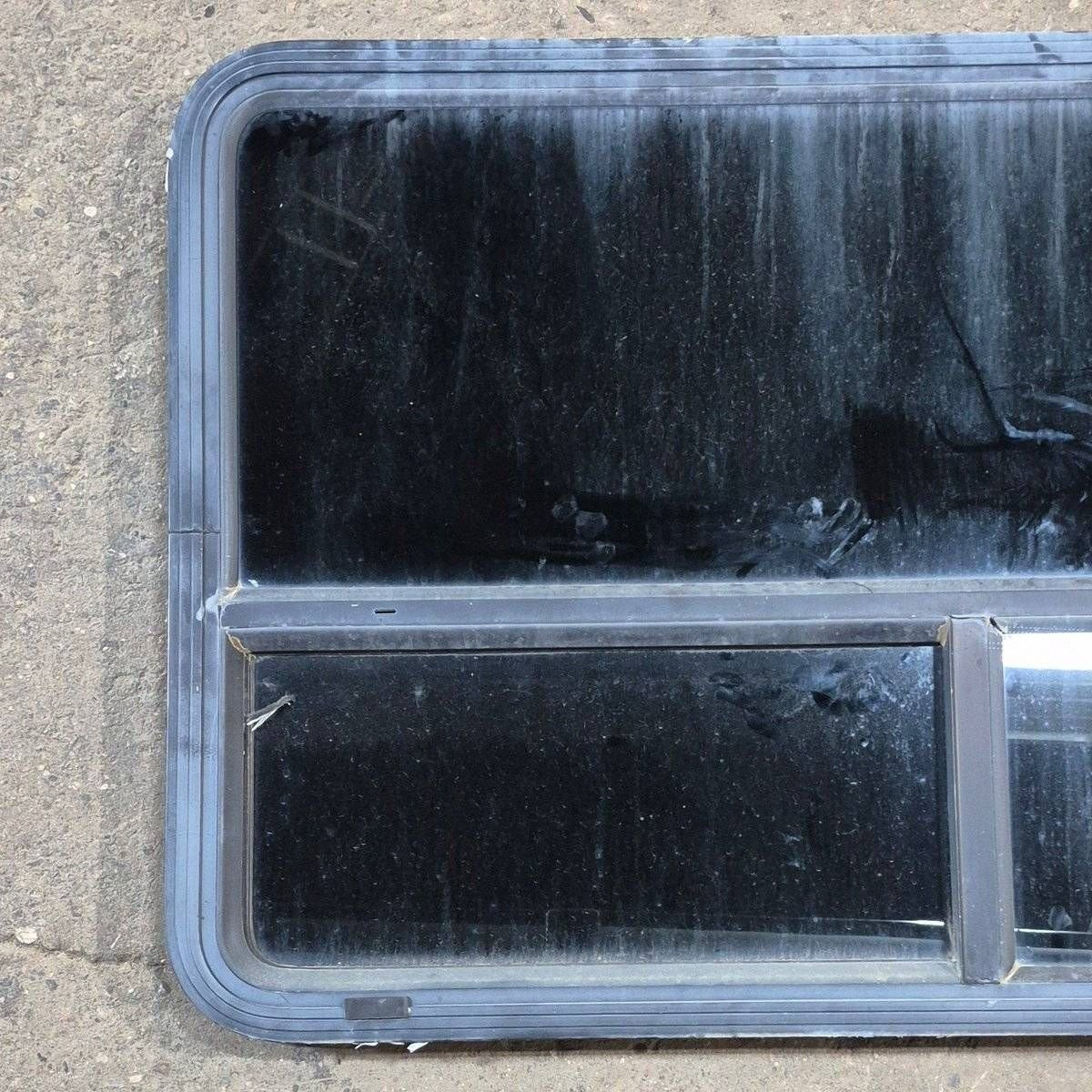 Used Black Radius Opening Window - 48