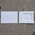 Used Screen Door Slide Panel Set, White - 11 1/4" x 9" - Photo 2