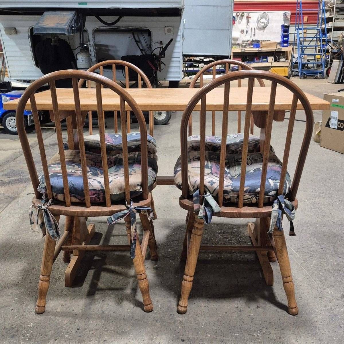 Used RV Dining Table Set- 5 piece - Photo 2