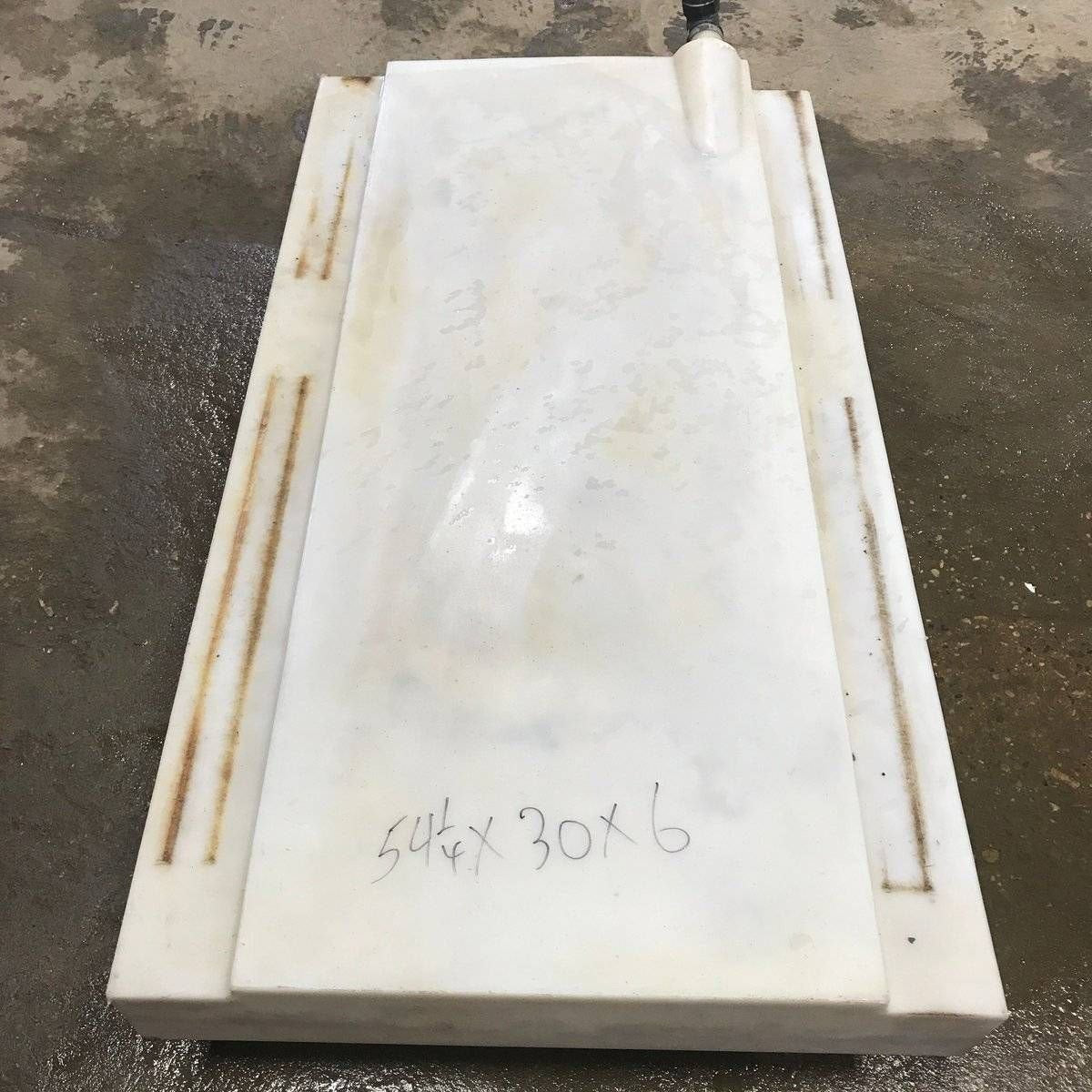 Used Waste/ Grey Water Tank - 54.25" x 30.0" x 6.0" - Photo 2