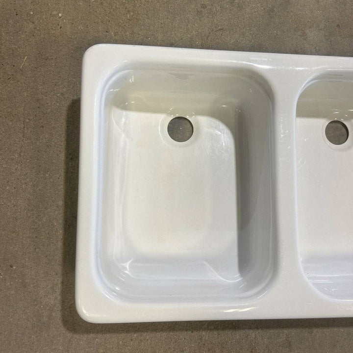 Used Double Kitchen Sink - 26.0" x 14.0" x 4.75" - Photo 2