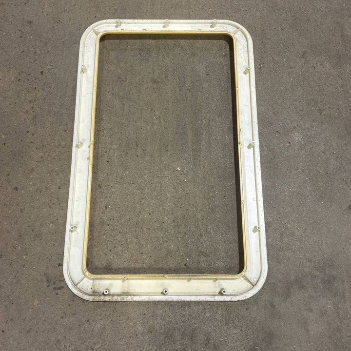 Used Entry door window Interior Frame: 24 3/4" x 15 3/4" - Photo 2