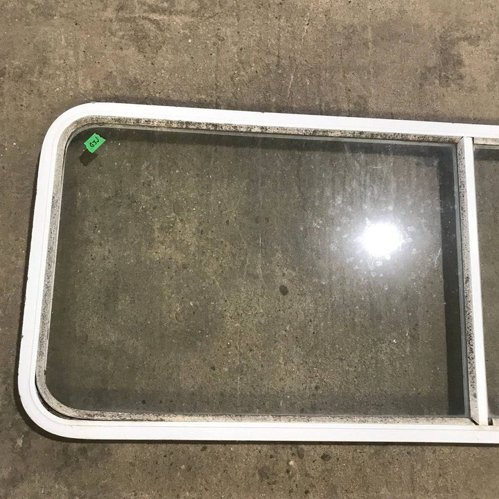 Used White Radius Opening Window - 60.25 X 21.75 X 1.875 - Photo 2