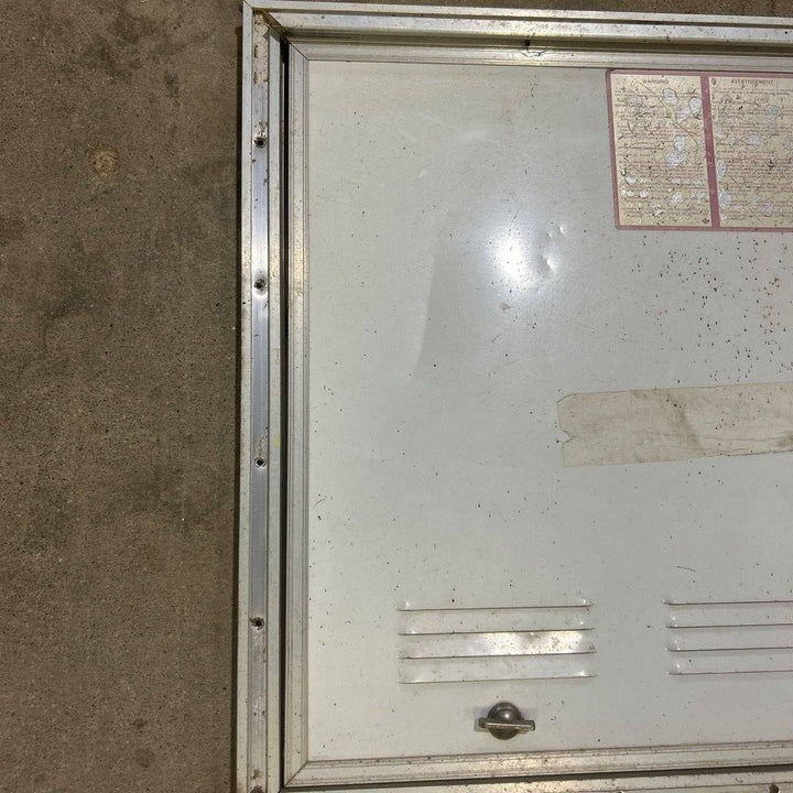 USED Square Corner Propane cargo door - 25.25 X 19.75 X 0.625 - Photo 2