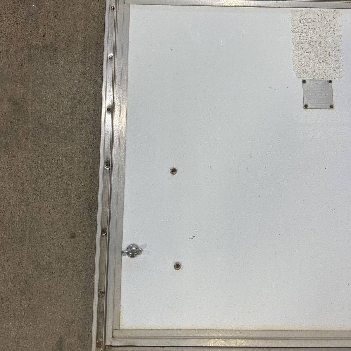 USED Square Corner Propane cargo door - 28.75 X 25.25 X 0.875 - Photo 2