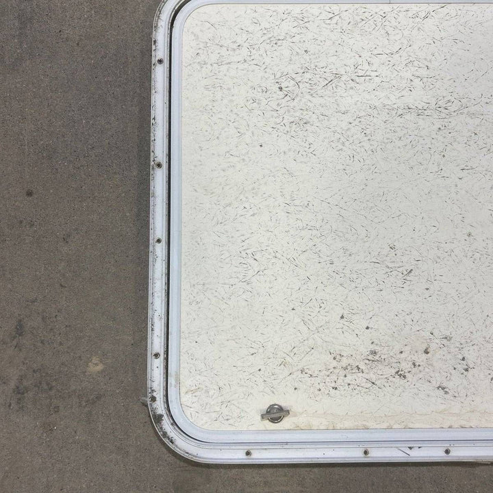 Used Radius Corner Cargo Door - 23.5 X 23.75 X 0.75 - Photo 2