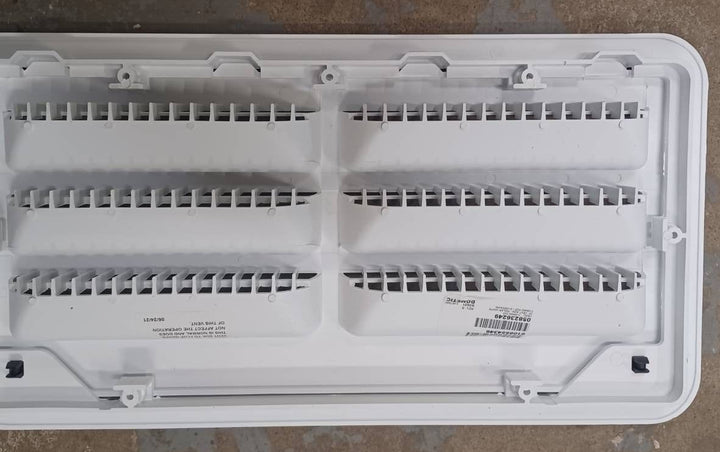 Used Dometic Air Intake Side Refrigerator Vent, Has Frame - 3109492.003 - Photo 2