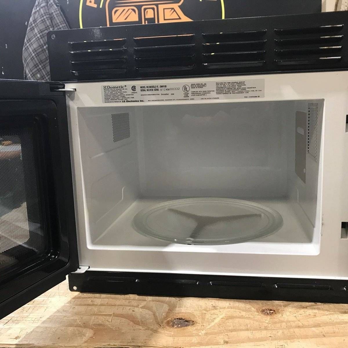 Used Dometic RV Microwave DMW10B - 20.875