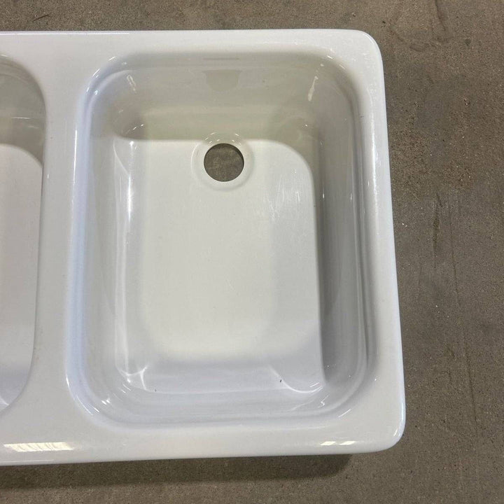 Used Double Kitchen Sink - 26.0" x 14.0" x 4.75" - Photo 3