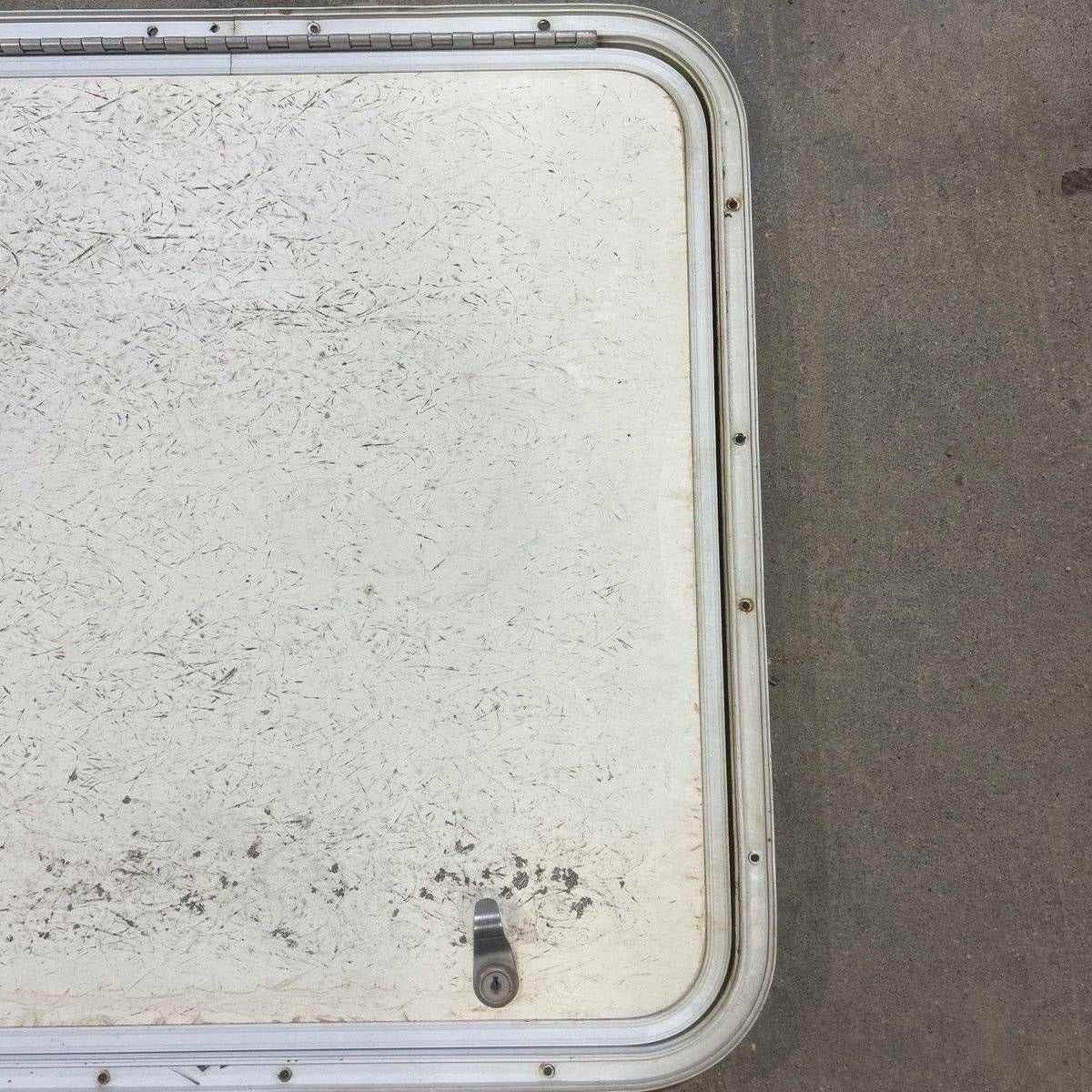 Used Radius Corner Cargo Door - 23.5 X 23.75 X 0.75 - Photo 3