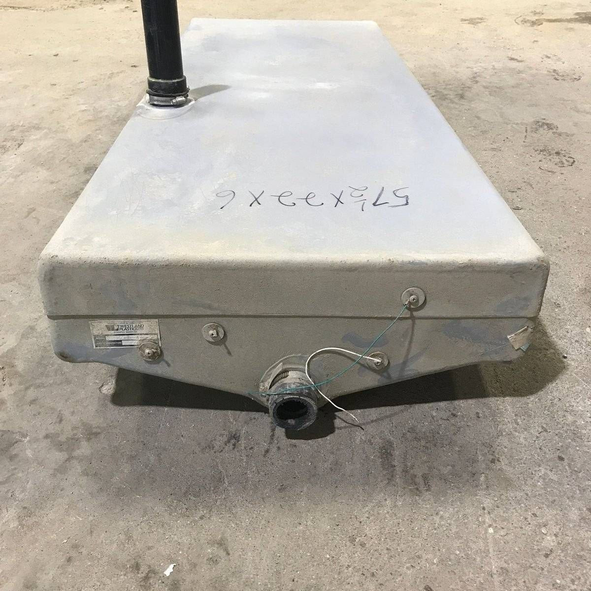 Used Waste/ Grey Water Tank - 57.5" x 22.0" x 6.0" - Photo 3