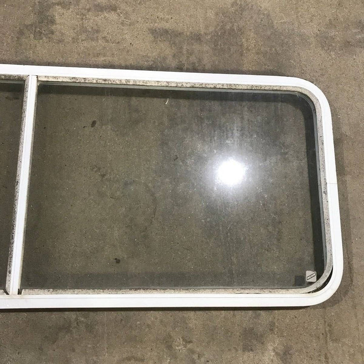 Used White Radius Opening Window - 60.25 X 21.75 X 1.875 - Photo 3