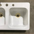 Used Double Kitchen Sink - 29" x 17.5" x 10" - Photo 3
