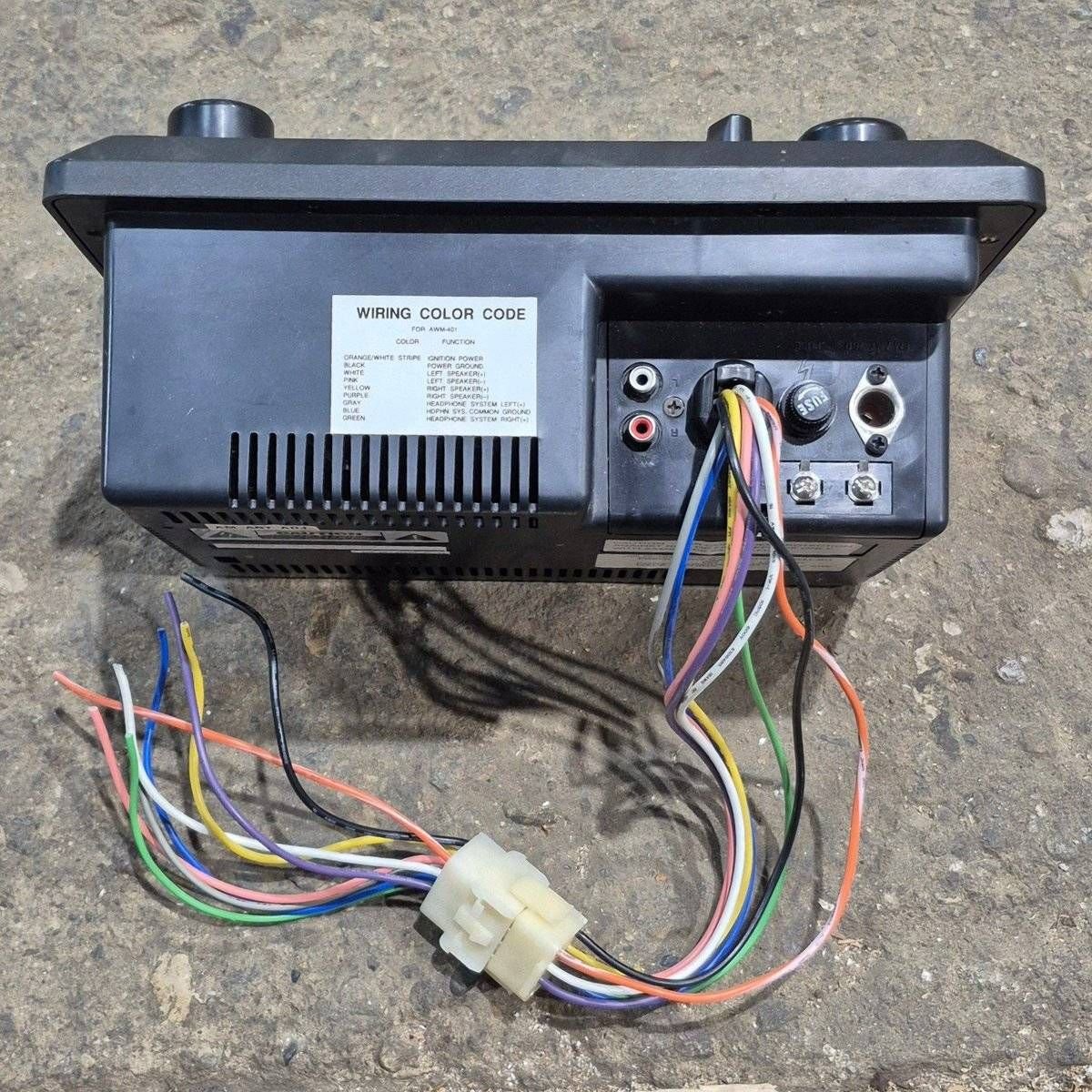 Used Audiovox RV Radio AWM401 - Photo 3
