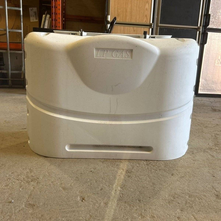 Used Propane Tank Cover - (Fits 30 LB Steel Double Tank) - Photo 3