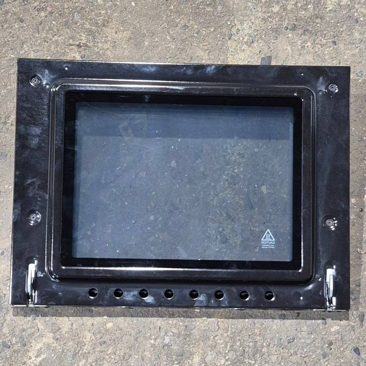 Used Furrion Oven Door , Black Glass Panel W/ Stainless Steel Trim & Handle - 21.375" x 15.75" x 3.875" - Photo 4