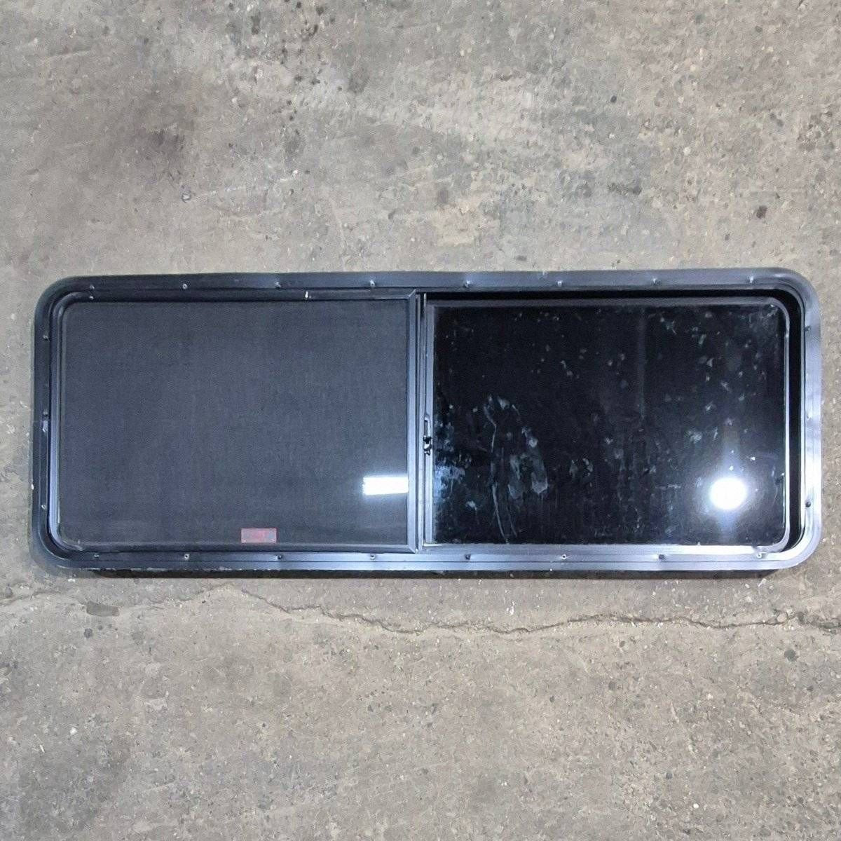 Used Black Radius Opening Window - 60" X 21 1/2" X 1 7/8" - Photo 4