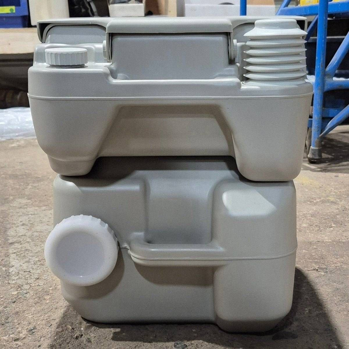 Complete RV Pro Portable Toilet, Hand Pump Flush, 20 L (5.3 Gal), Grey -  N35Z515 - Photo 4