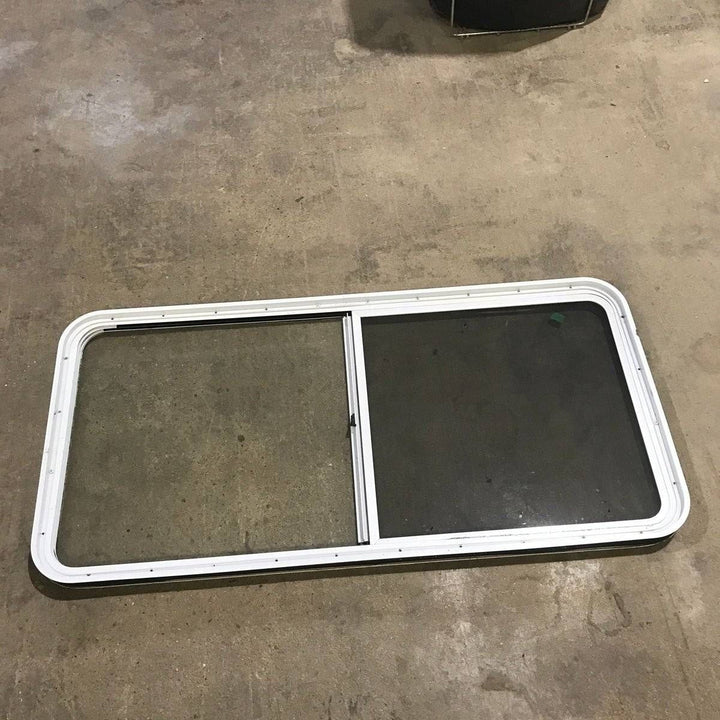 Used White Radius Opening Window - 54.5 X 25.5 X 1.875 - Photo 4
