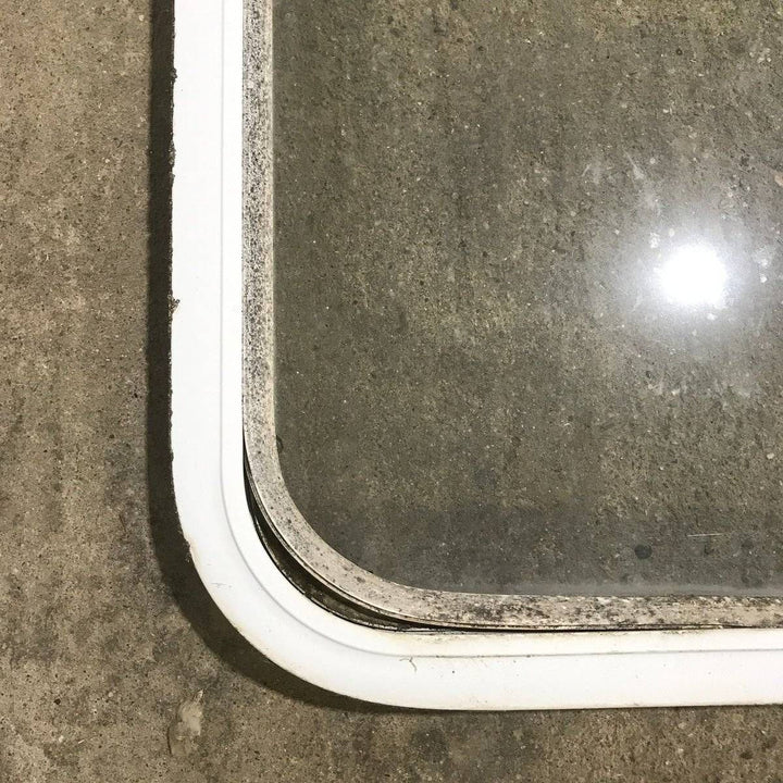 Used White Radius Opening Window - 60.25 X 21.75 X 1.875 - Photo 5