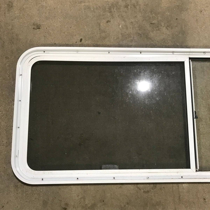 Used White Radius Opening Window - 60.25 X 21.75 X 1.875 - Photo 5