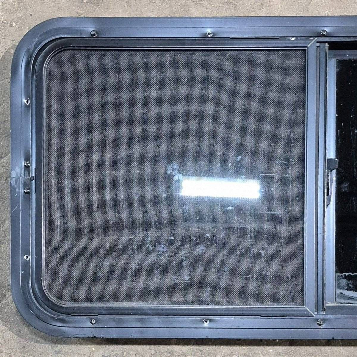 Used Black Radius Opening Window - 36 1/8" X 17 1/2" X 1 7/8" - Photo 6