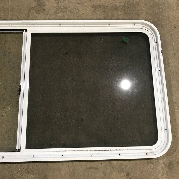 Used White Radius Opening Window - 54.5 X 25.5 X 1.875 - Photo 6