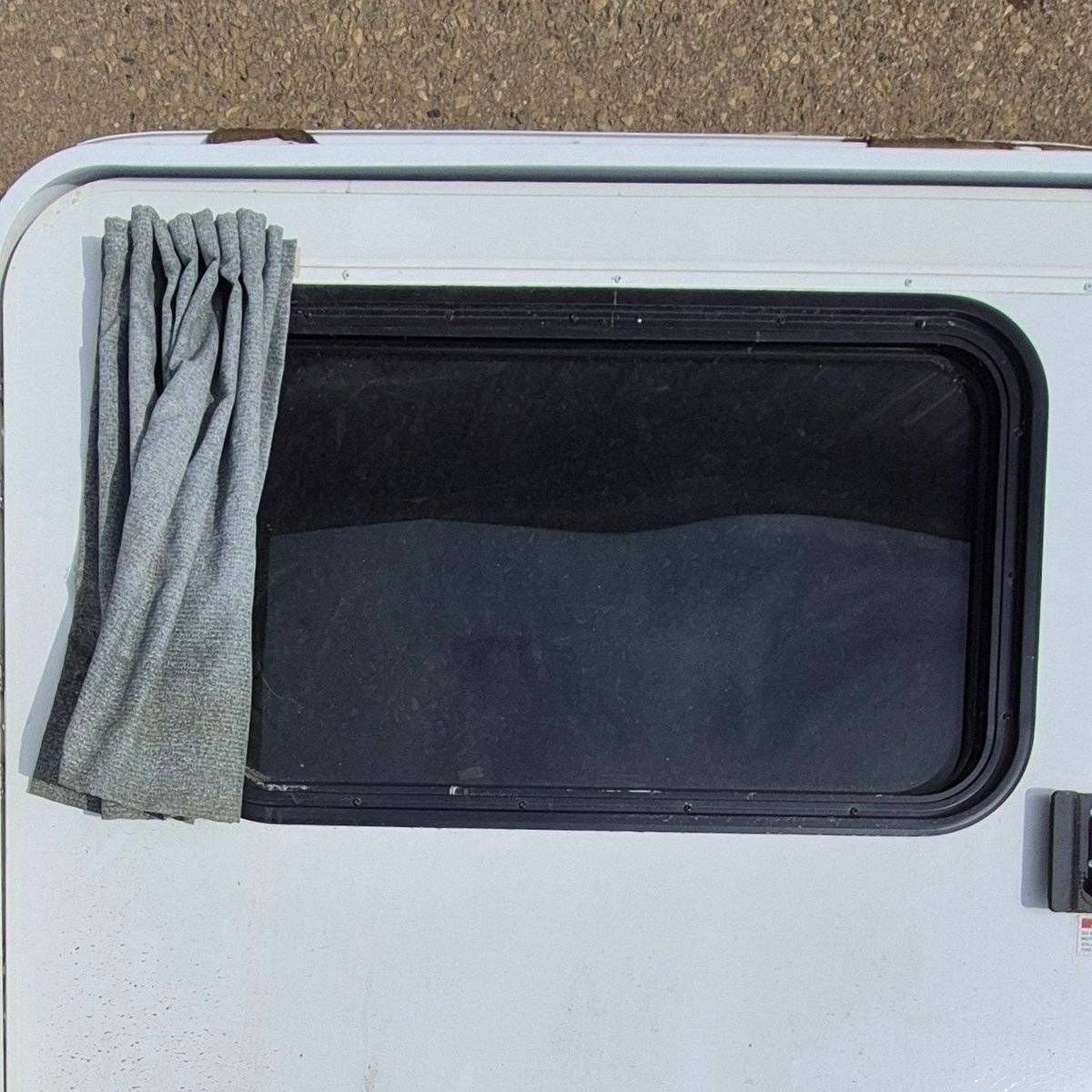 Used Radius Storage/ Teardrop Trailer Entry Door - 43 1/2" X 47 1/2" X 2 1/4" - Photo 6