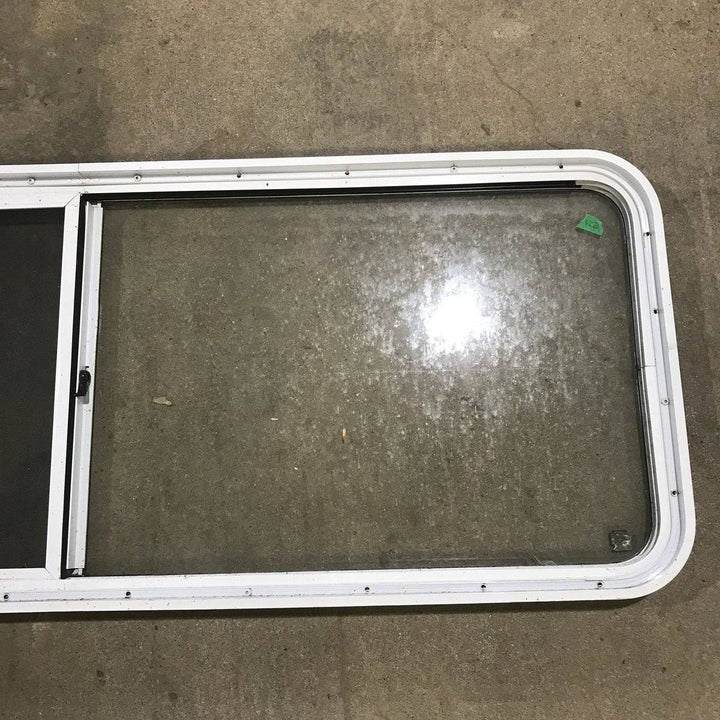 Used White Radius Opening Window - 60.25 X 21.75 X 1.875 - Photo 6