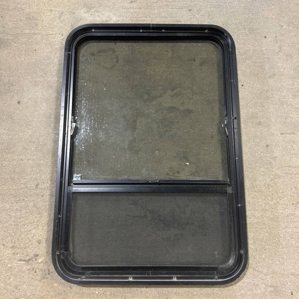 Used Black Radius Opening Window - 23.25 X 34.5 X 1.875 - Photo 6