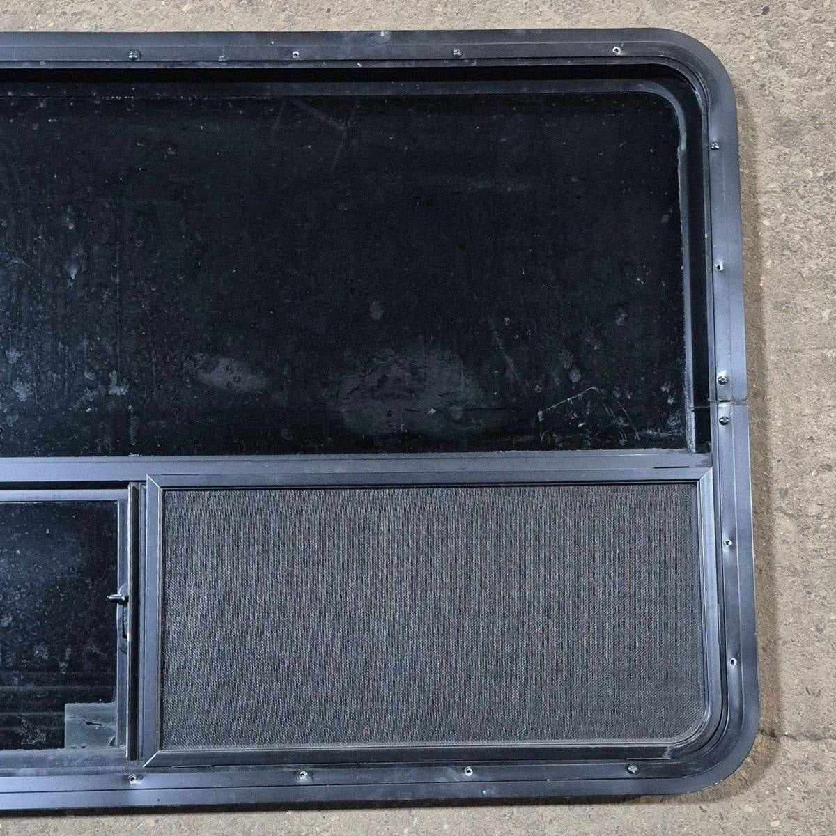 Used Black Radius Opening Window - 48" X 29 1/2" X 1 7/8" - Photo 7