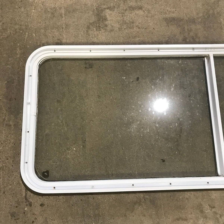 Used White Radius Opening Window - 60.25 X 21.75 X 1.875 - Photo 7