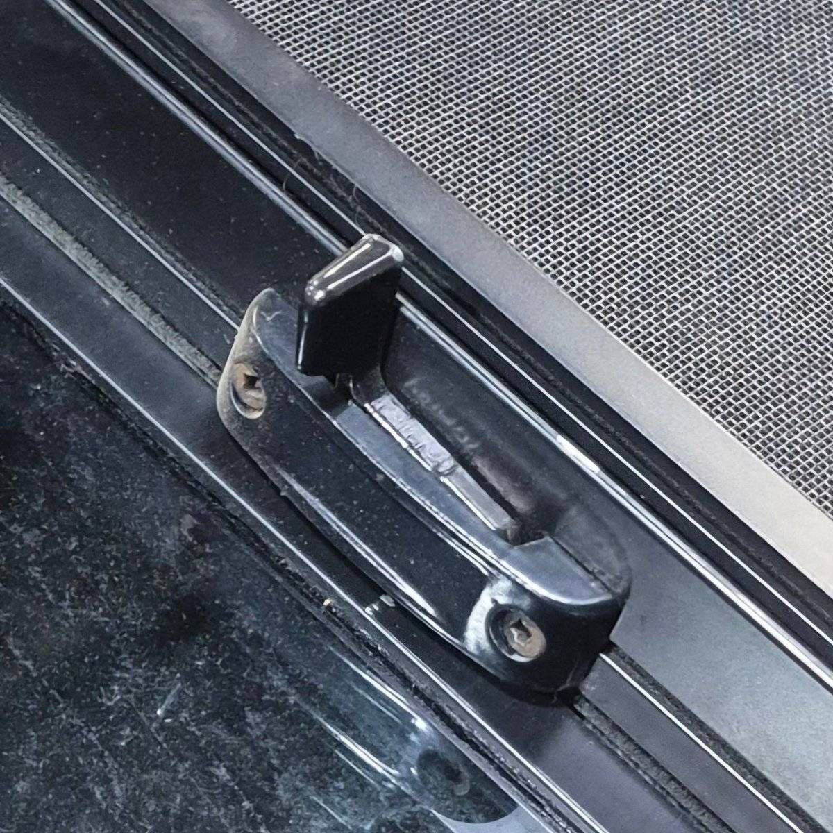 Used Black Radius Opening Window - 48