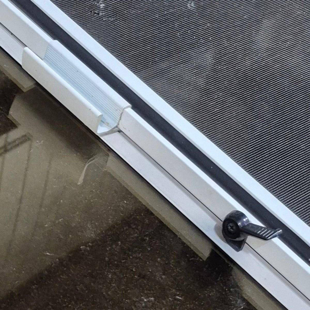 Used White Radius Opening Window - 57 1/4" X 24 1/2" X 2" - Photo 9