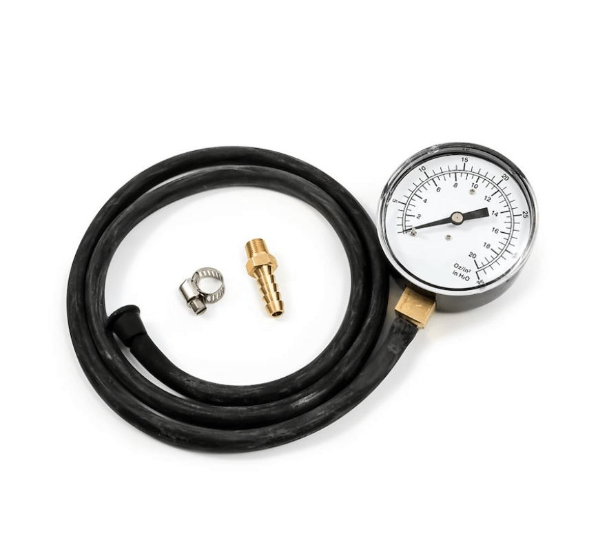 Propane Pressure Test Kit Camco 10389 0 - 35 WC (Water Column); With 30