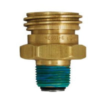 Load image into Gallery viewer, Propane Tank Valve Marshall Excelsior ME601 - 6 For Marshall Excelsior Propane Tank; Double Check Fill Valve; 1 - 3/4&quot; ACME x 3/4&quot; MNPT; Brass - Young Farts RV Parts