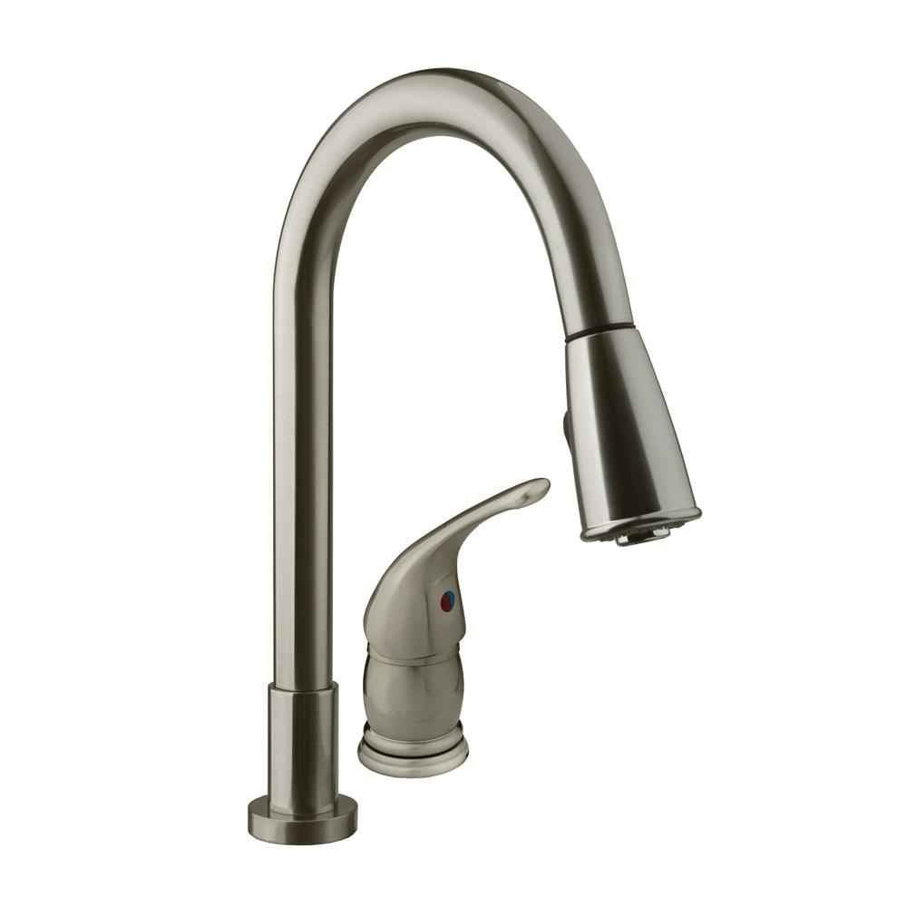 Pull - Down RV Kitchen Faucet - Young Farts RV Parts