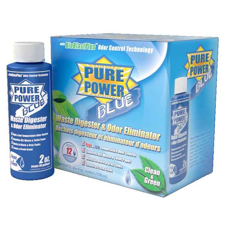 Buy Pure Power Blue 4 Oz . 6-Pack Online - Young Farts RV Parts