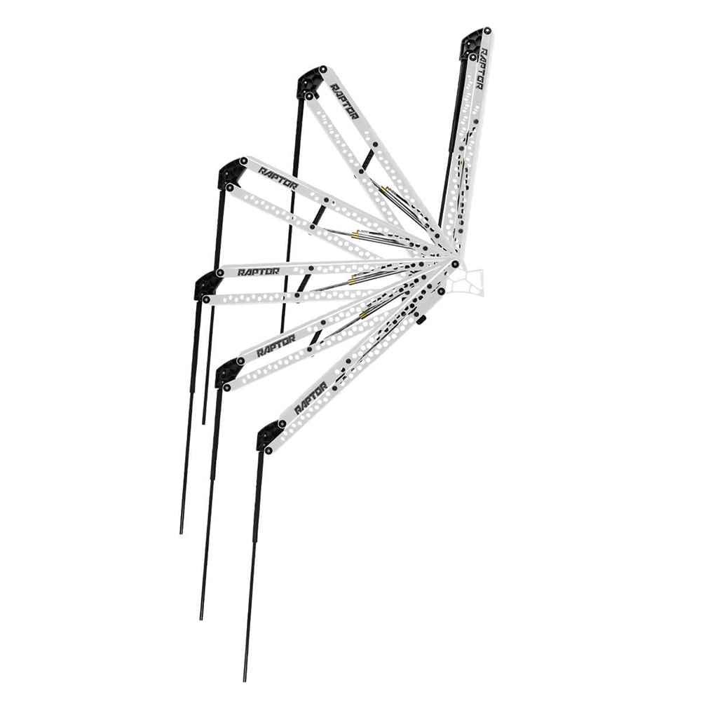 Raptor 10' Shallow Water Anchor w/Active Anchoring - White - Young Farts RV Parts