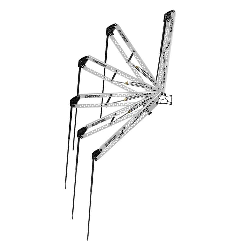 Raptor 8' Shallow Water Anchor - Silver - Young Farts RV Parts