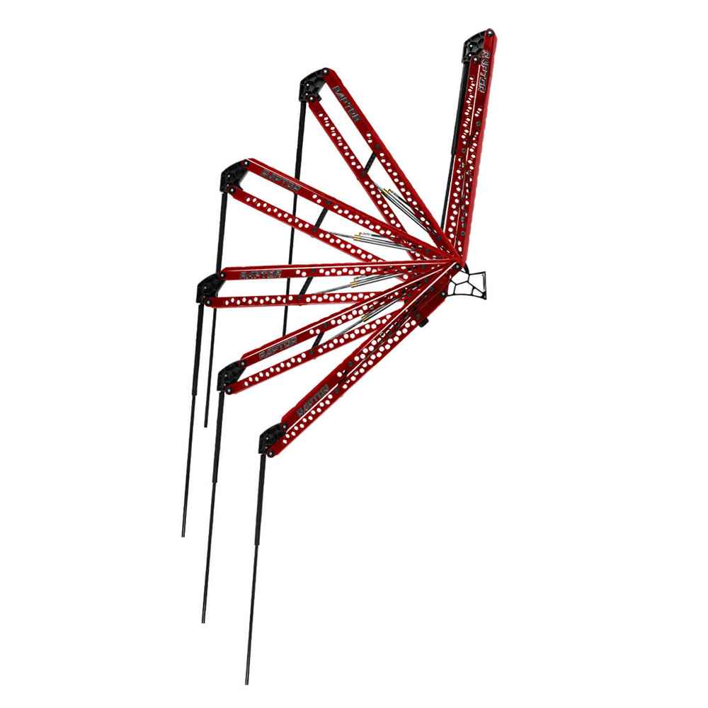 Raptor 8' Shallow Water Anchor w/Active Anchoring - Red - Young Farts RV Parts