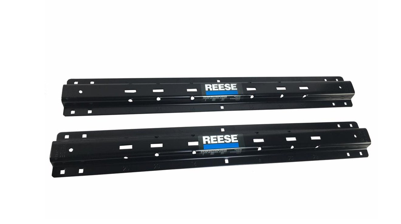 Reese 56017 - 53 5TH WHEEL HITCH BRACKET + RAIL FORD F250/350/450 17 - 23 - Young Farts RV Parts